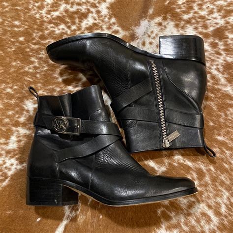 rory leather ankle boots